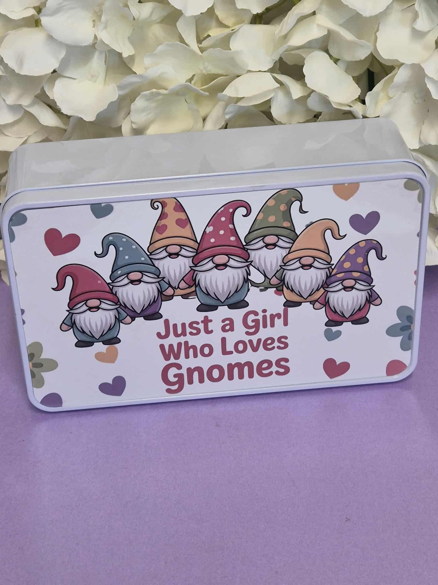 Love Gnomes storage tin - Loaded with 20 Wax Melts - multiple Scents
