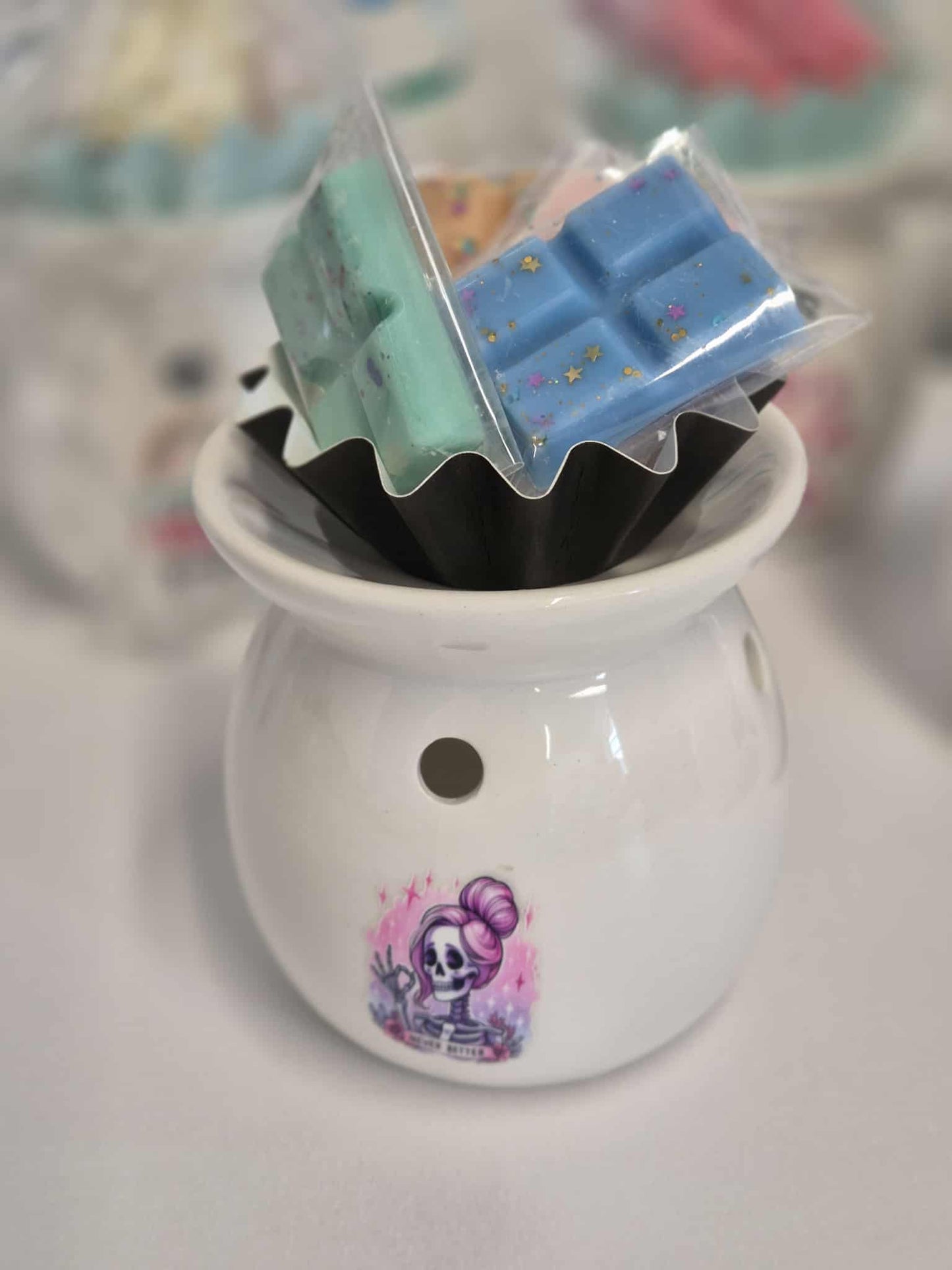 Wax Melt burner gift set - Cello wrapped