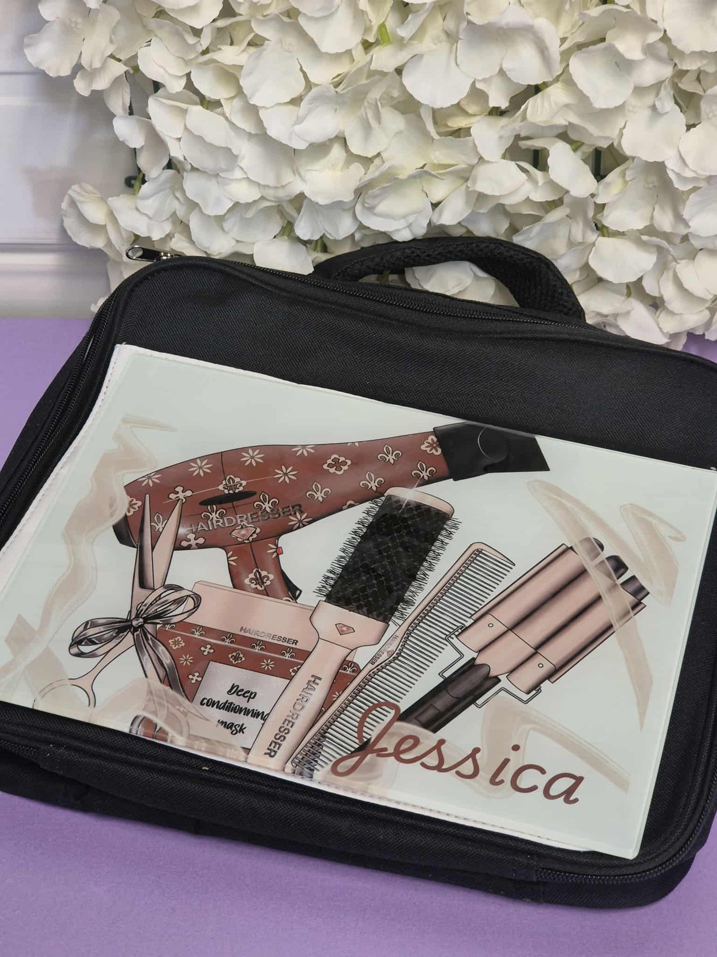 Large Hair Makeup Storage bag - Hair style Design