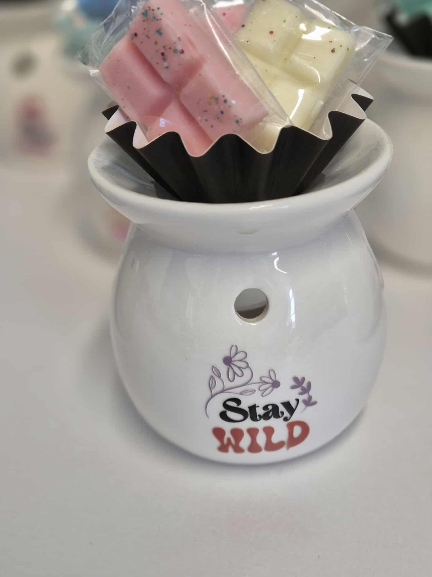 Wax Melt burner gift set - Cello wrapped