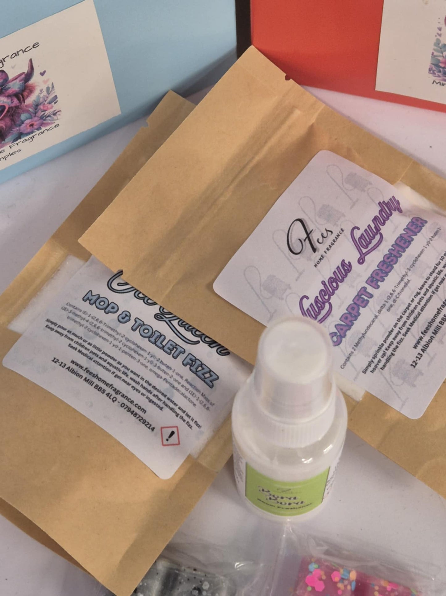 Our Newest mixed mini box ( 10 giveaways in random boxes)