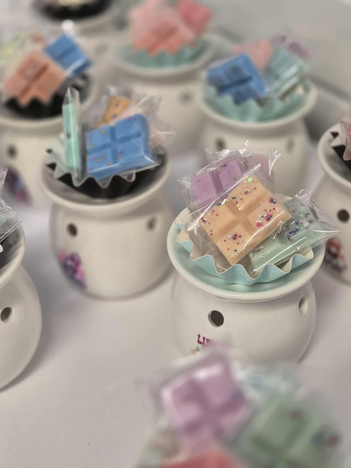 Wax Melt burner gift set - Cello wrapped