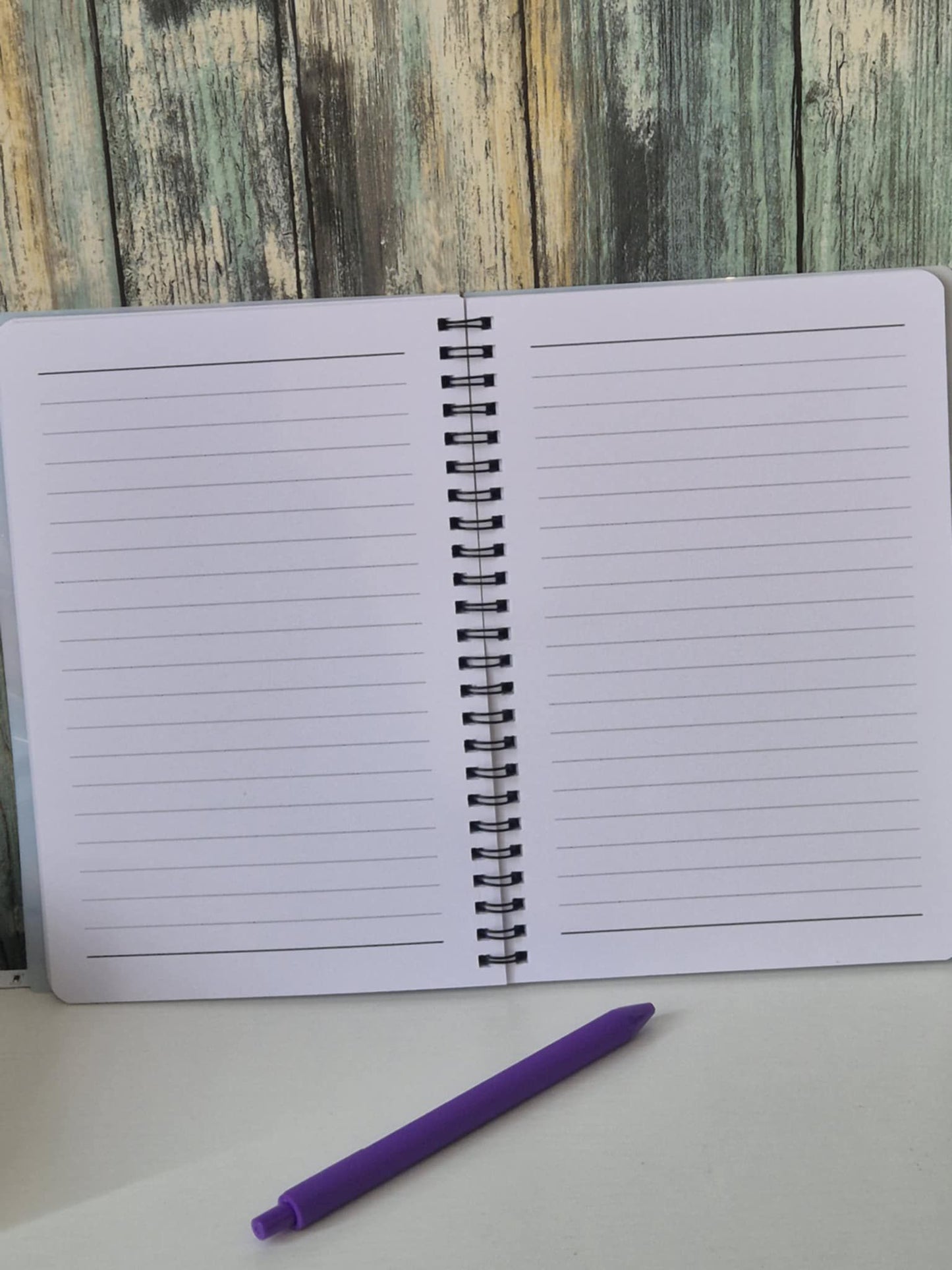 A5 Notebook Sassy Skull Design - Don't be Salty - with novelty pen