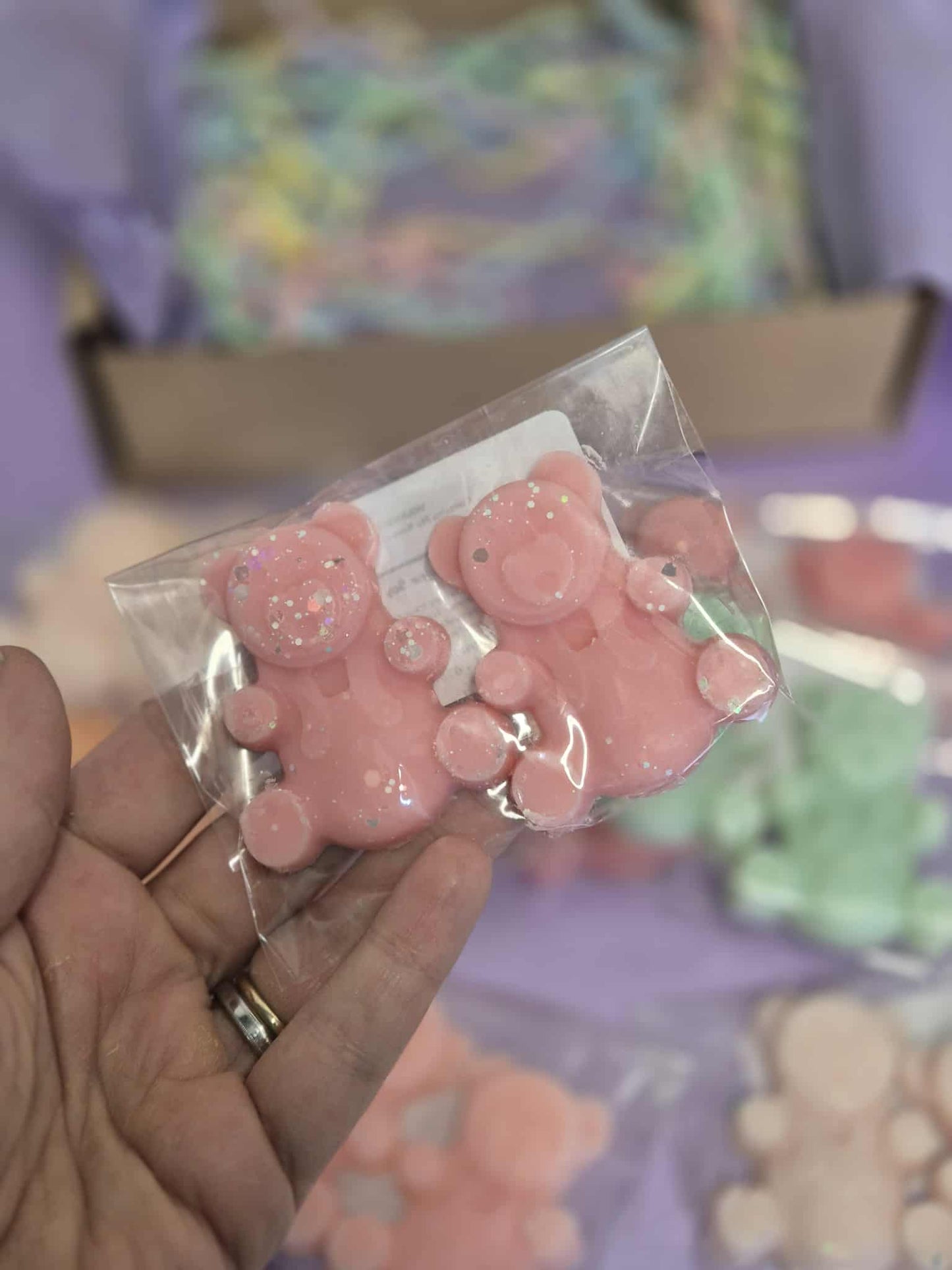 Teddy 8 Scent Wax melt Box - 16 teddy melts - Clean Fresh Collection