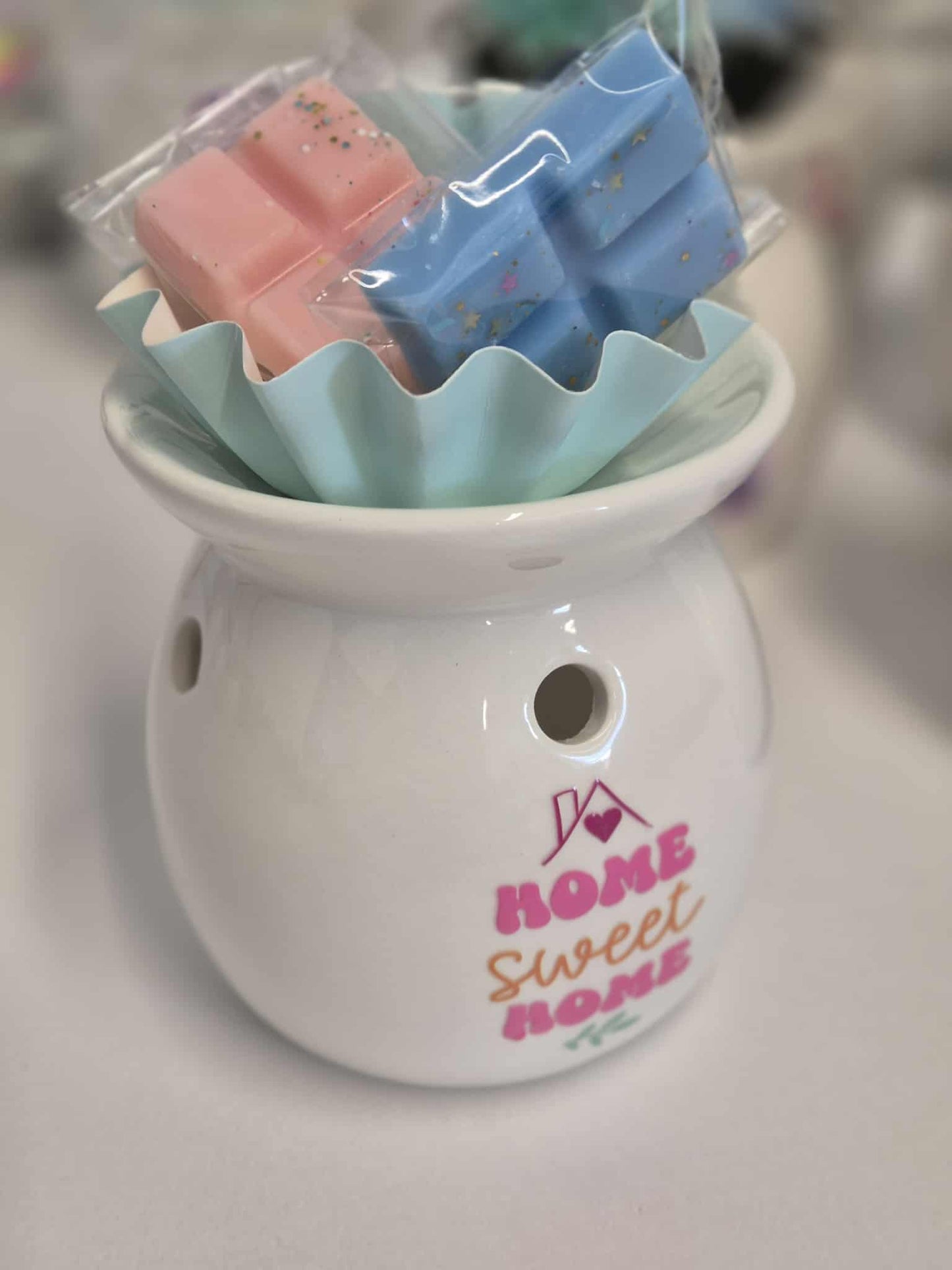 Wax Melt burner gift set - Cello wrapped