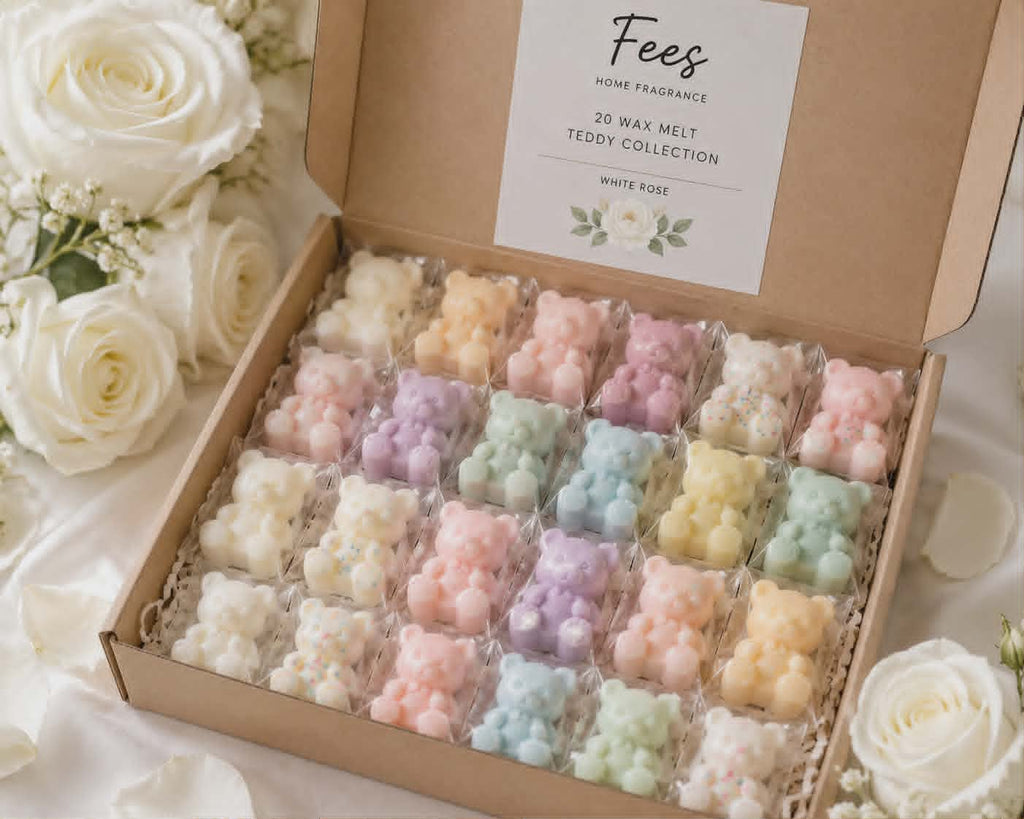 20 Teddy Themed Wax Melts