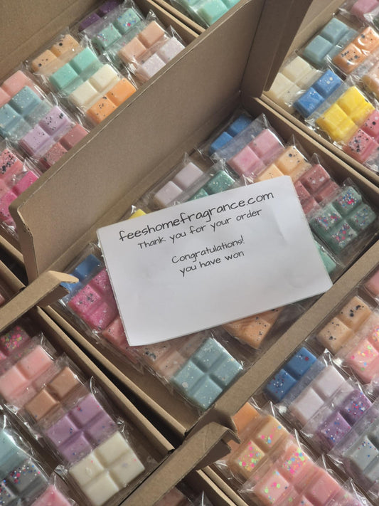 Our Newest 20 scent sample box (10 giveaways in random Boxes)
