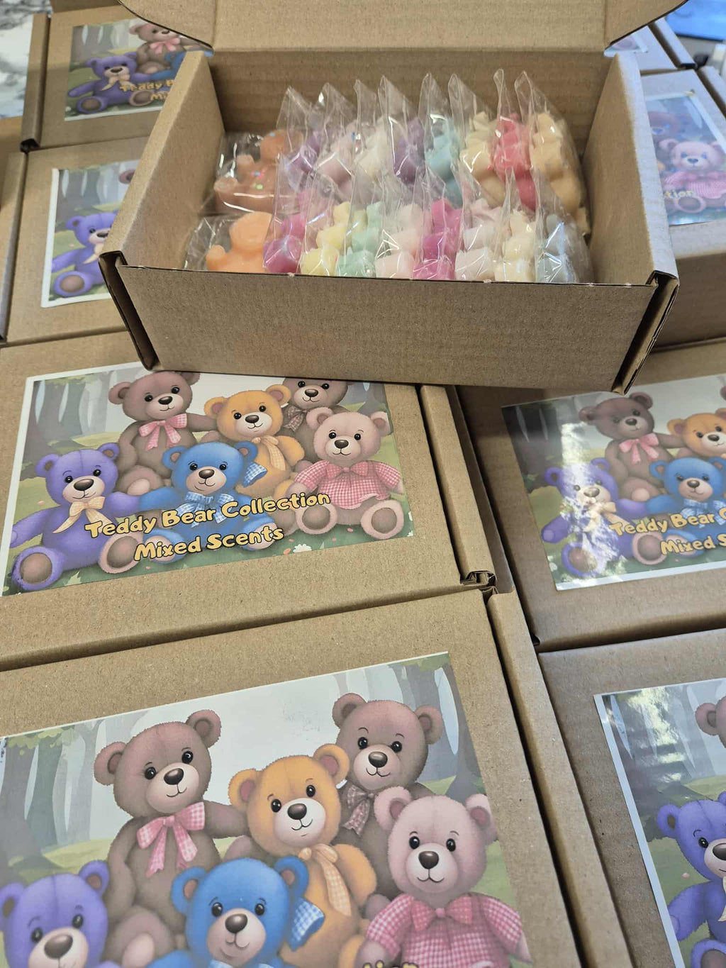 20 Teddy Themed Wax Melts