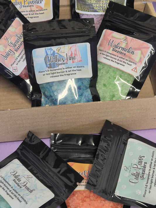 Brand New - Sizzlers 8 Packet Collection - Mixed Scents