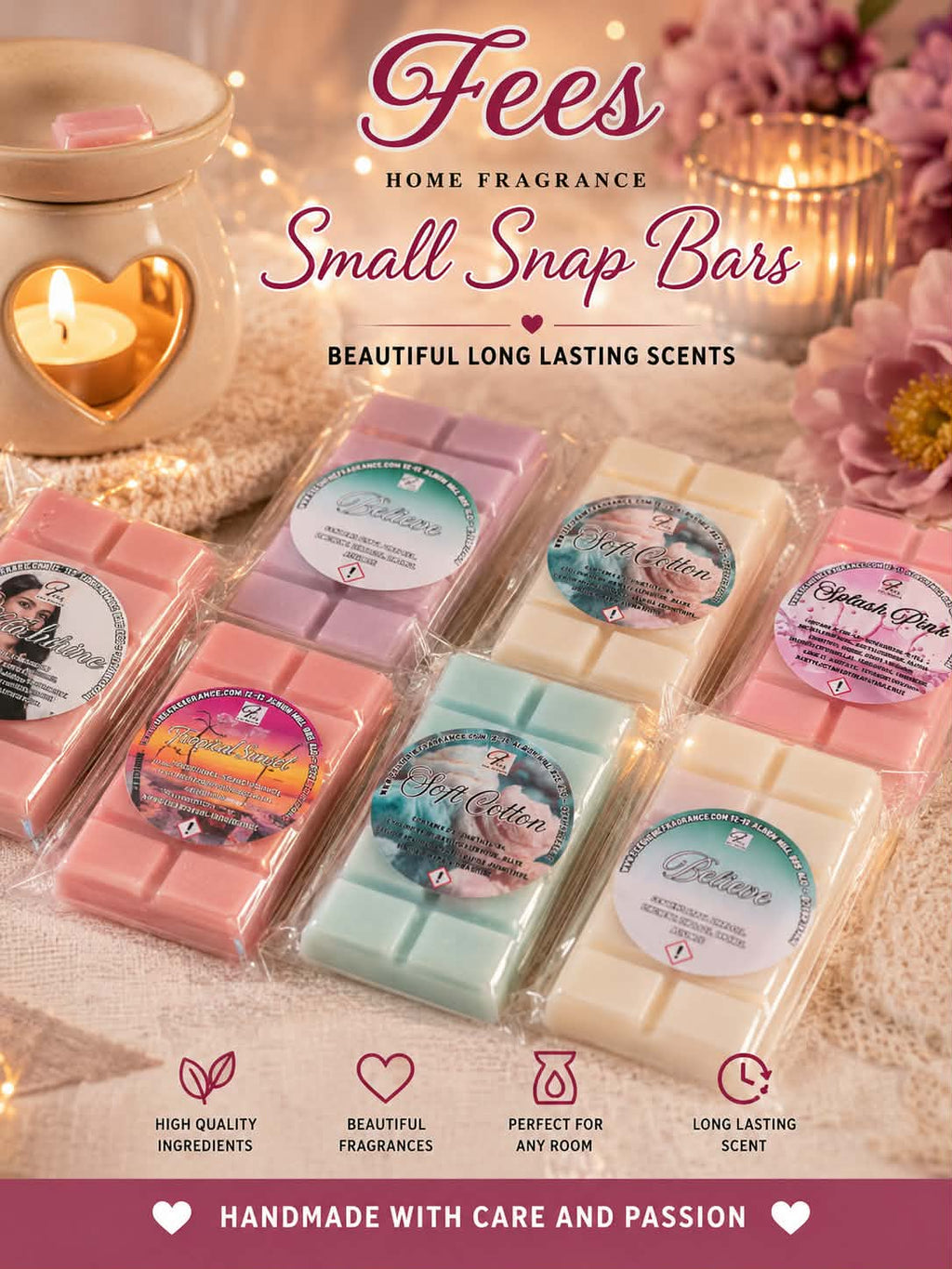 Small Snap Bar - Fruity & Sweet Scents