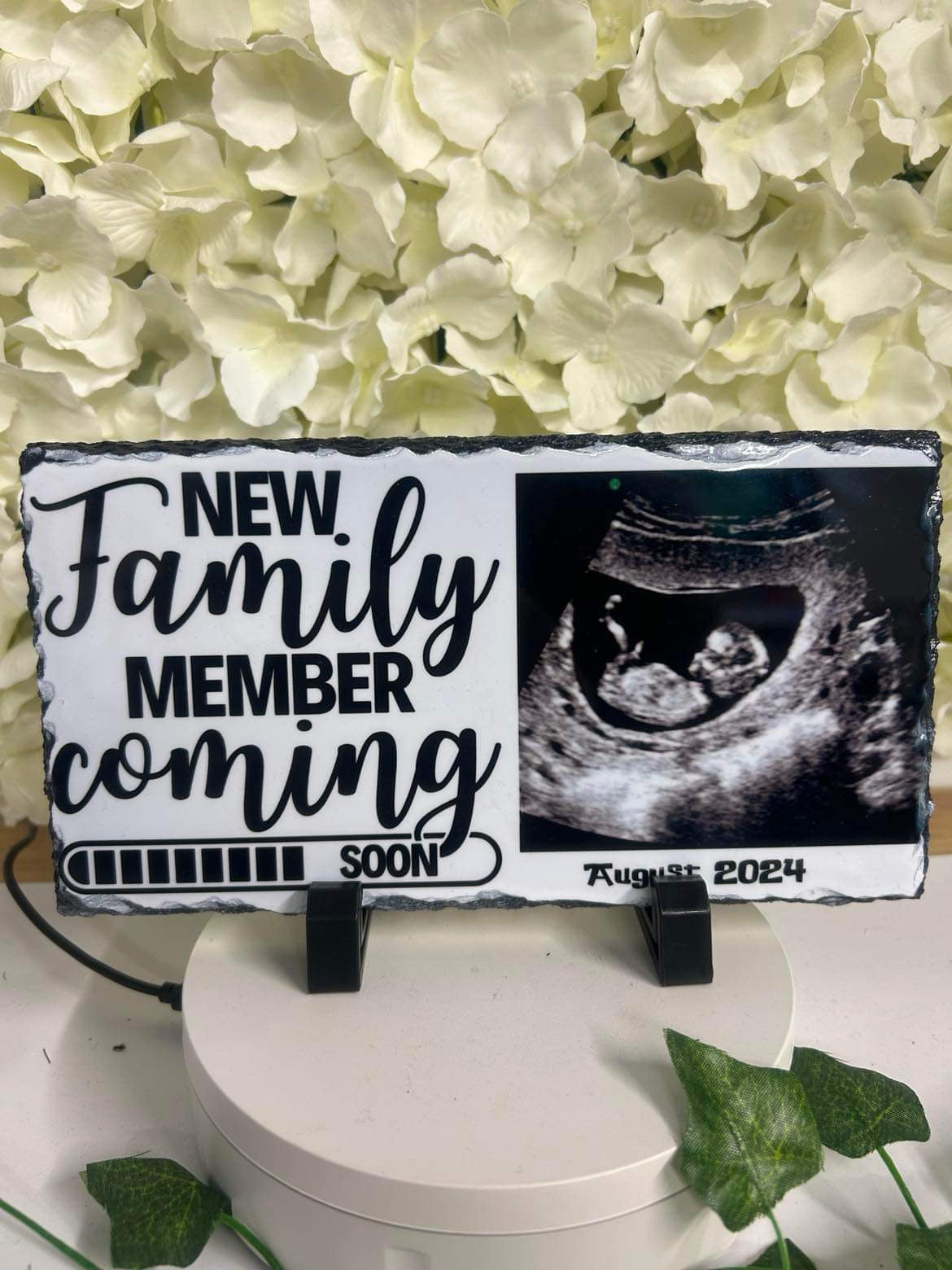 23.5cm x 13.5cm - Personalised Picture Slate - Your Slate Your Choice