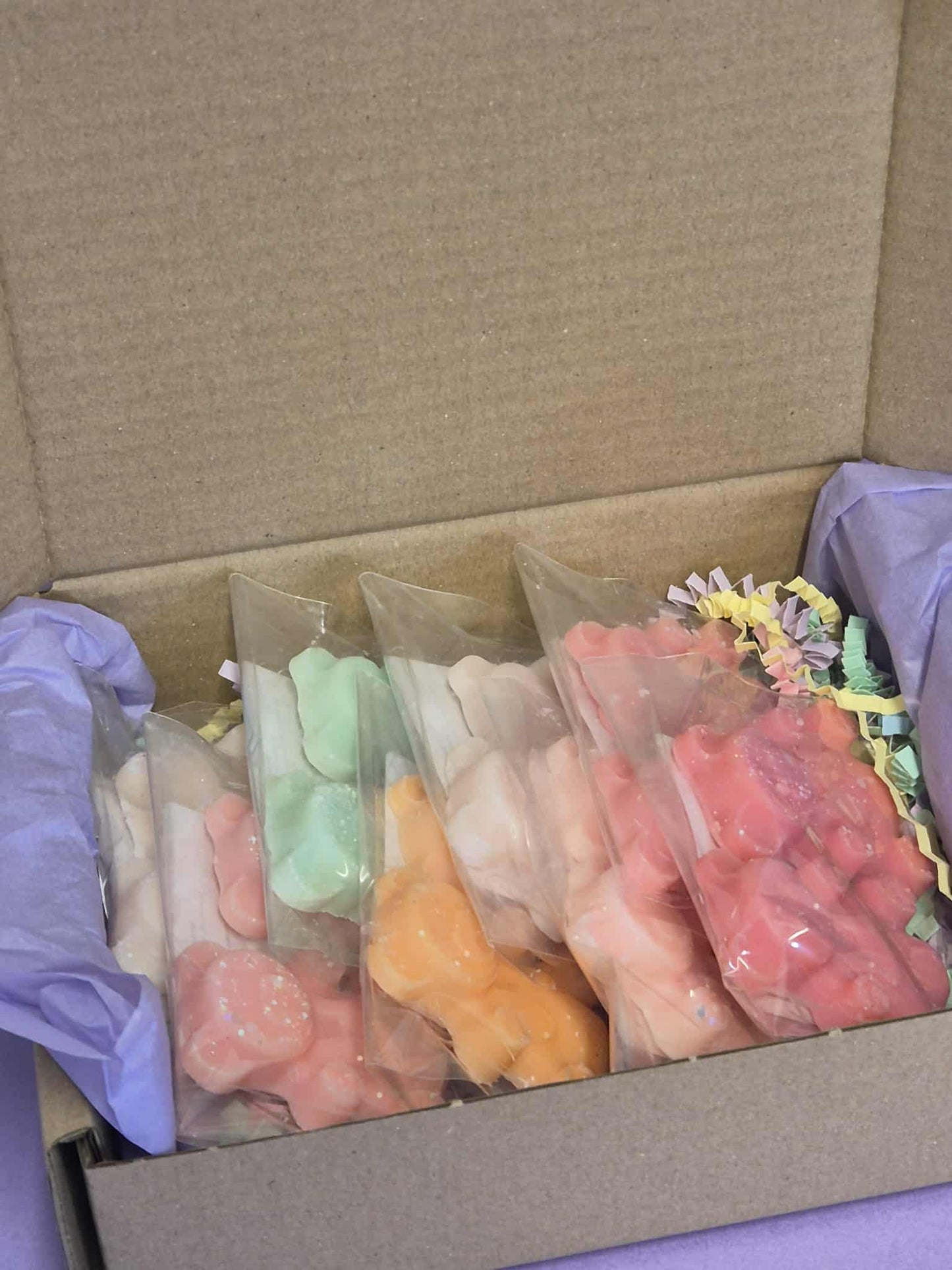 Teddy 8 Scent Wax melt Box - 16 teddy melts - Kali Collection  (Perfume Inspired)