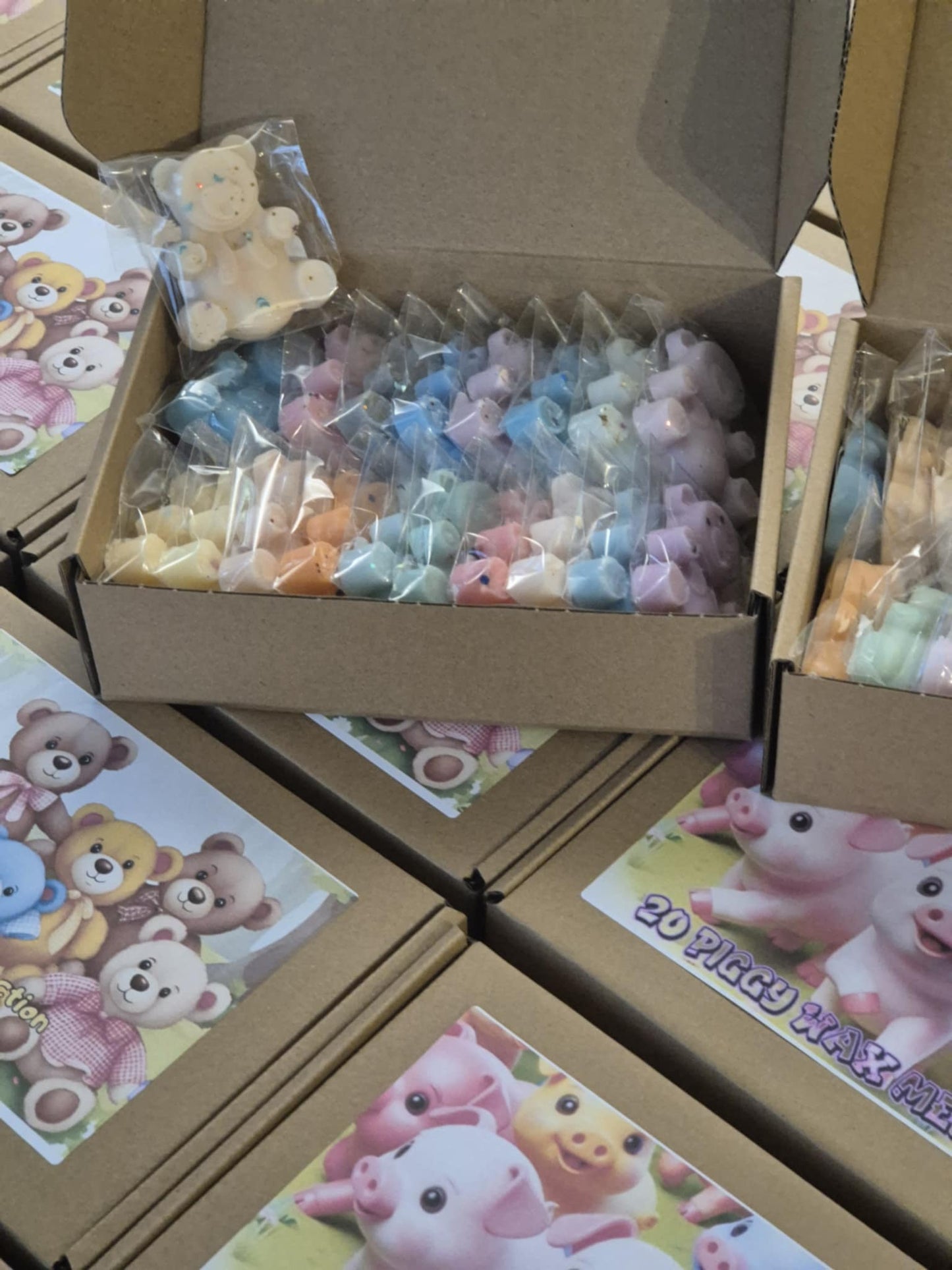 20 Teddy Themed Wax Melts