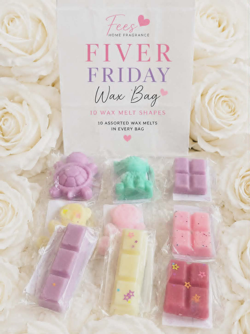 Fiver Friday 10 Scent Wax melt Bag (Buy 4 Bags Get one free)