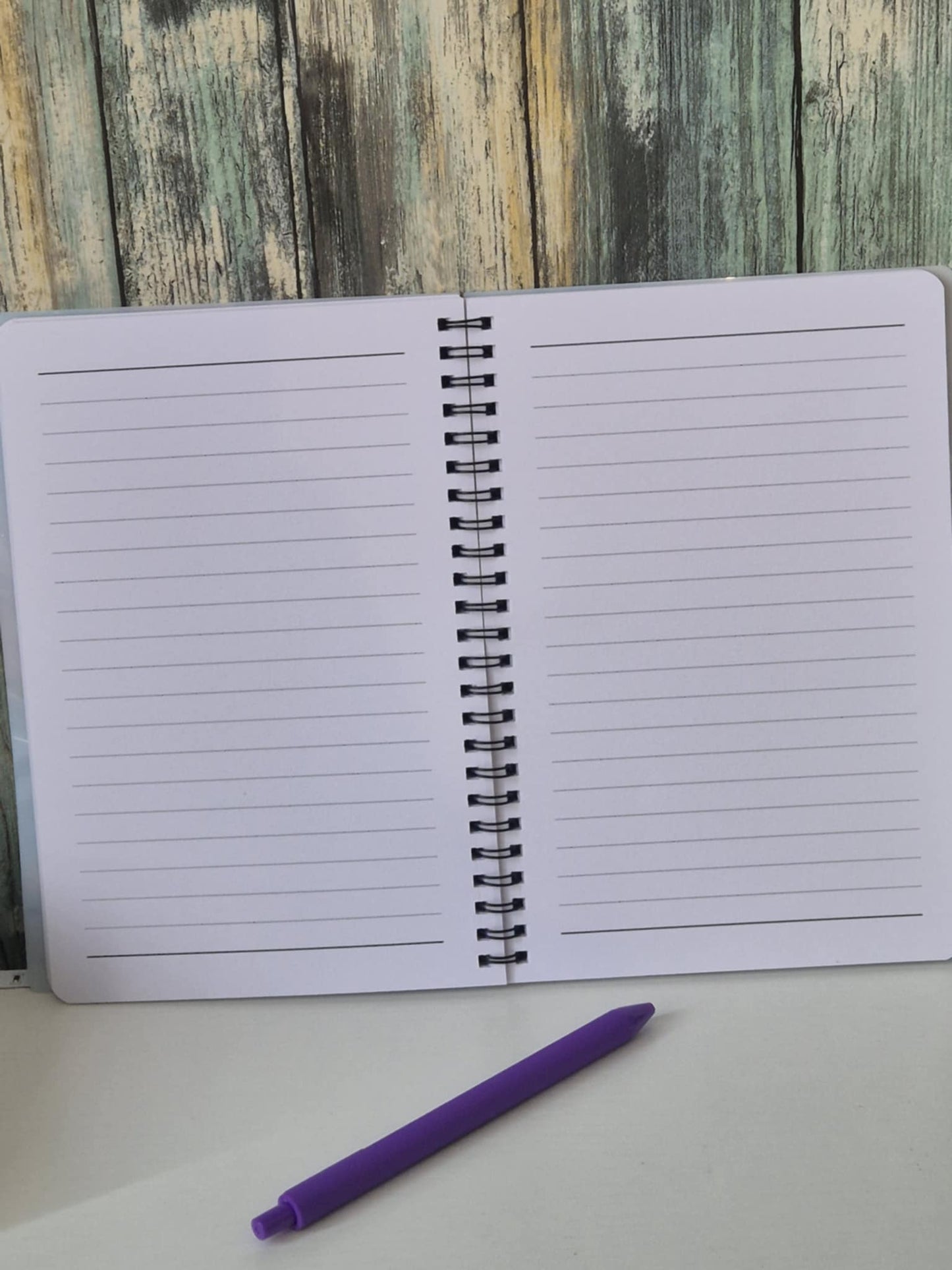 A5 Notebook Highland Cow Design - Summer Mooooood - with novelty pen