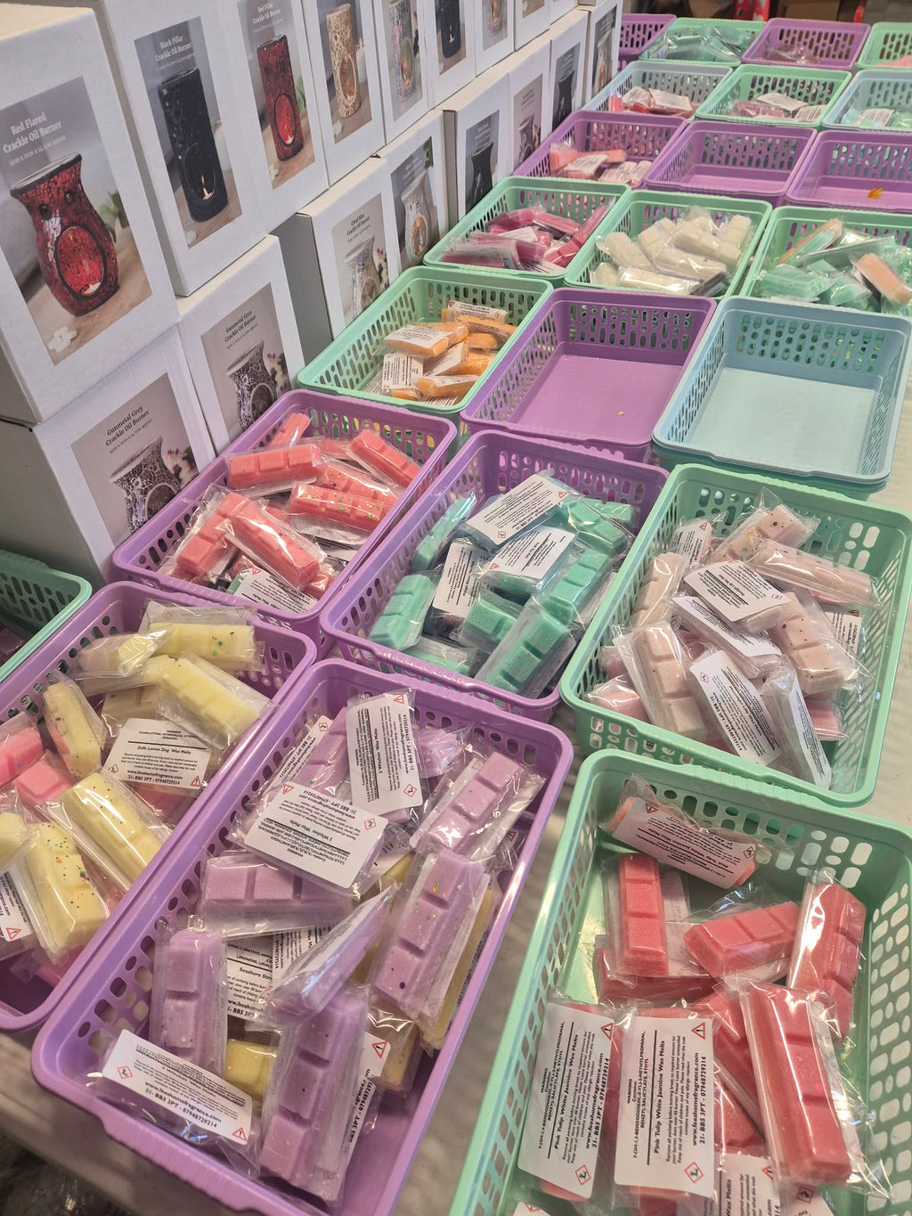 Fees Home Fragrance - 15 mini snap bars ( Buy 4 Bags Get A free Burner)