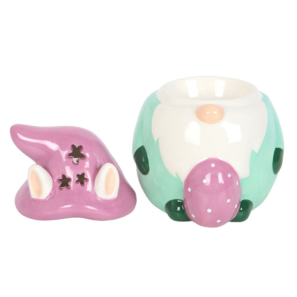 Easter Purple hat gnome Wax/Oil Burner (comes with pack of 10 wax melts)