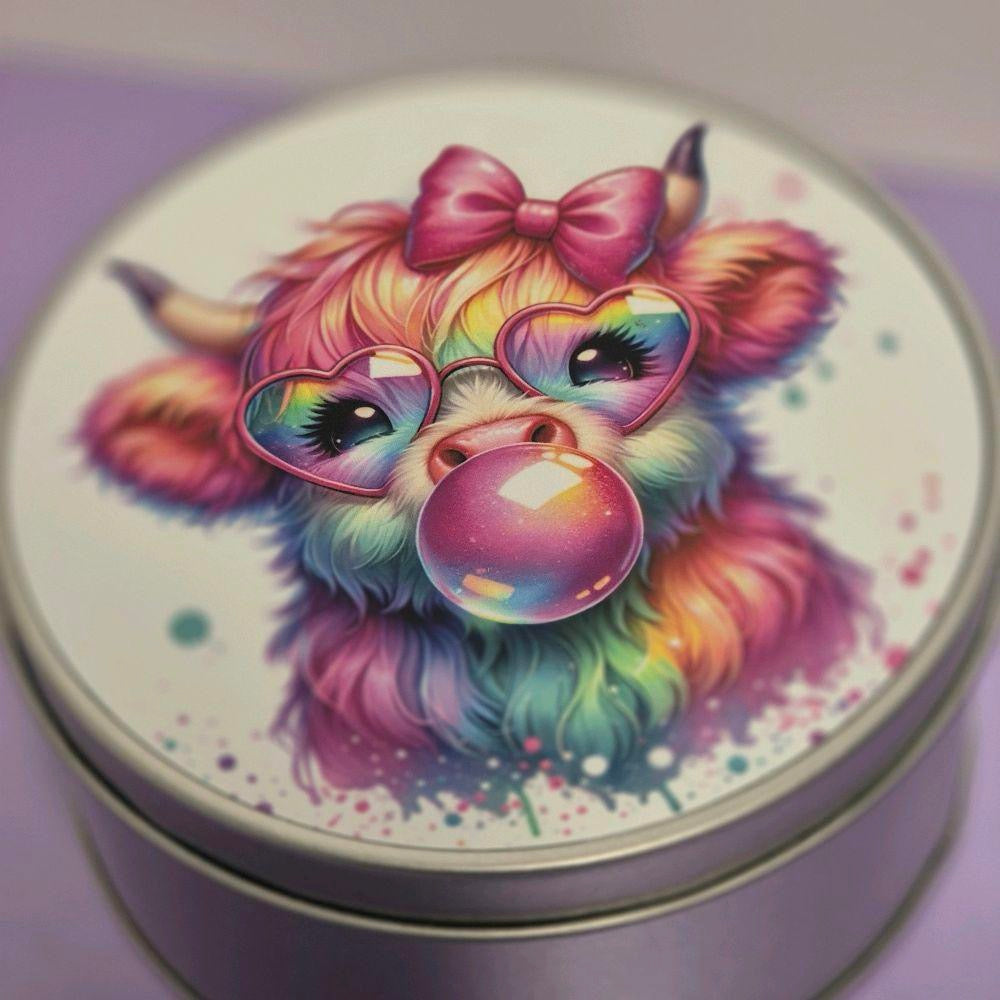 Fees Home Fragrance Round Wax Melt Tin with 10 Wax Melts and Tea Light - Pack of 10 Scents