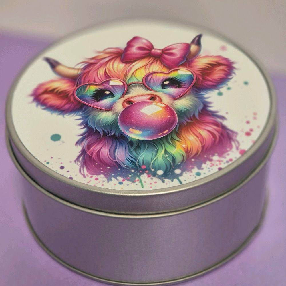 Fees Home Fragrance Round Wax Melt Tin with 10 Wax Melts and Tea Light - Pack of 10 Scents