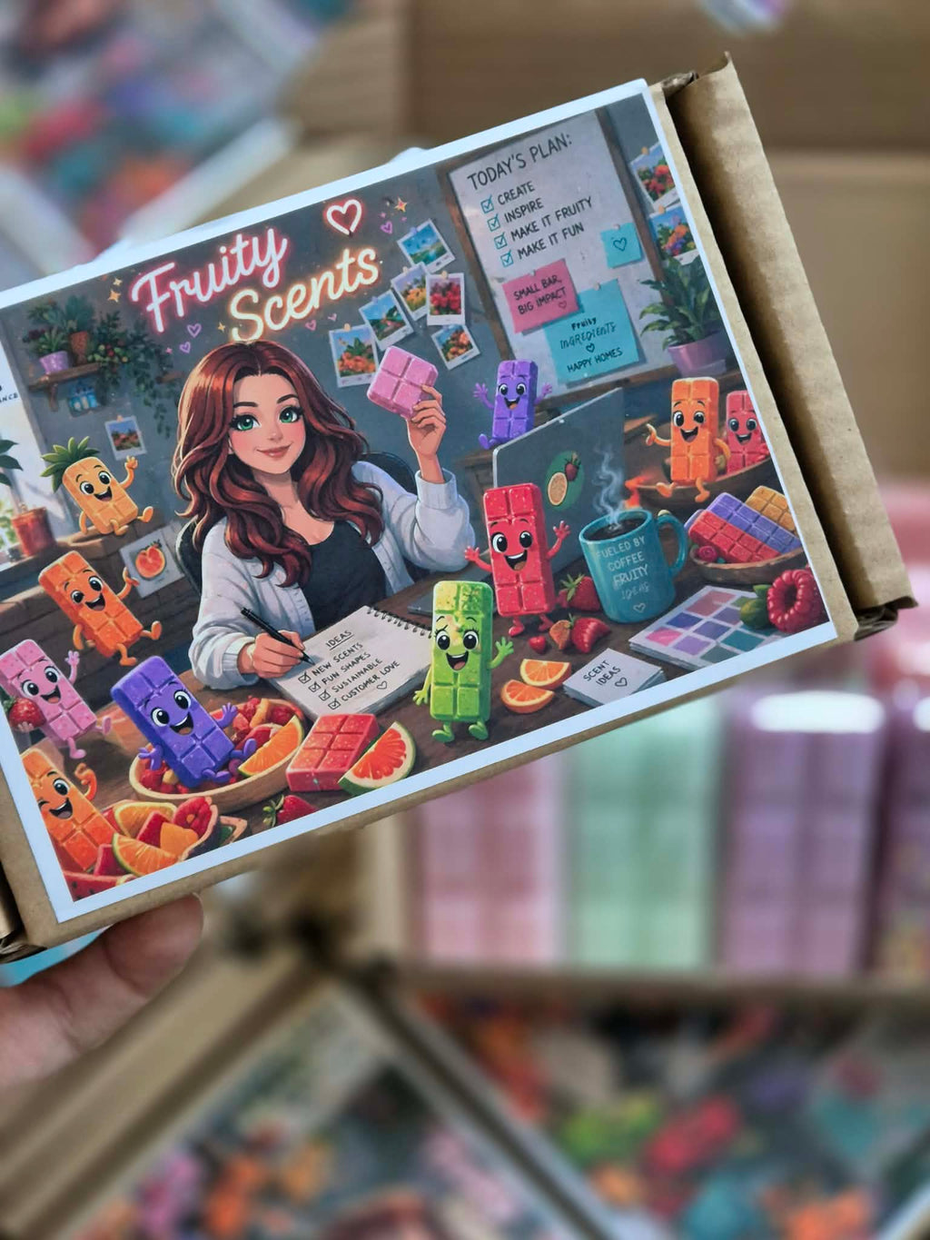 15 scent small snap bar box - Fruity Scents