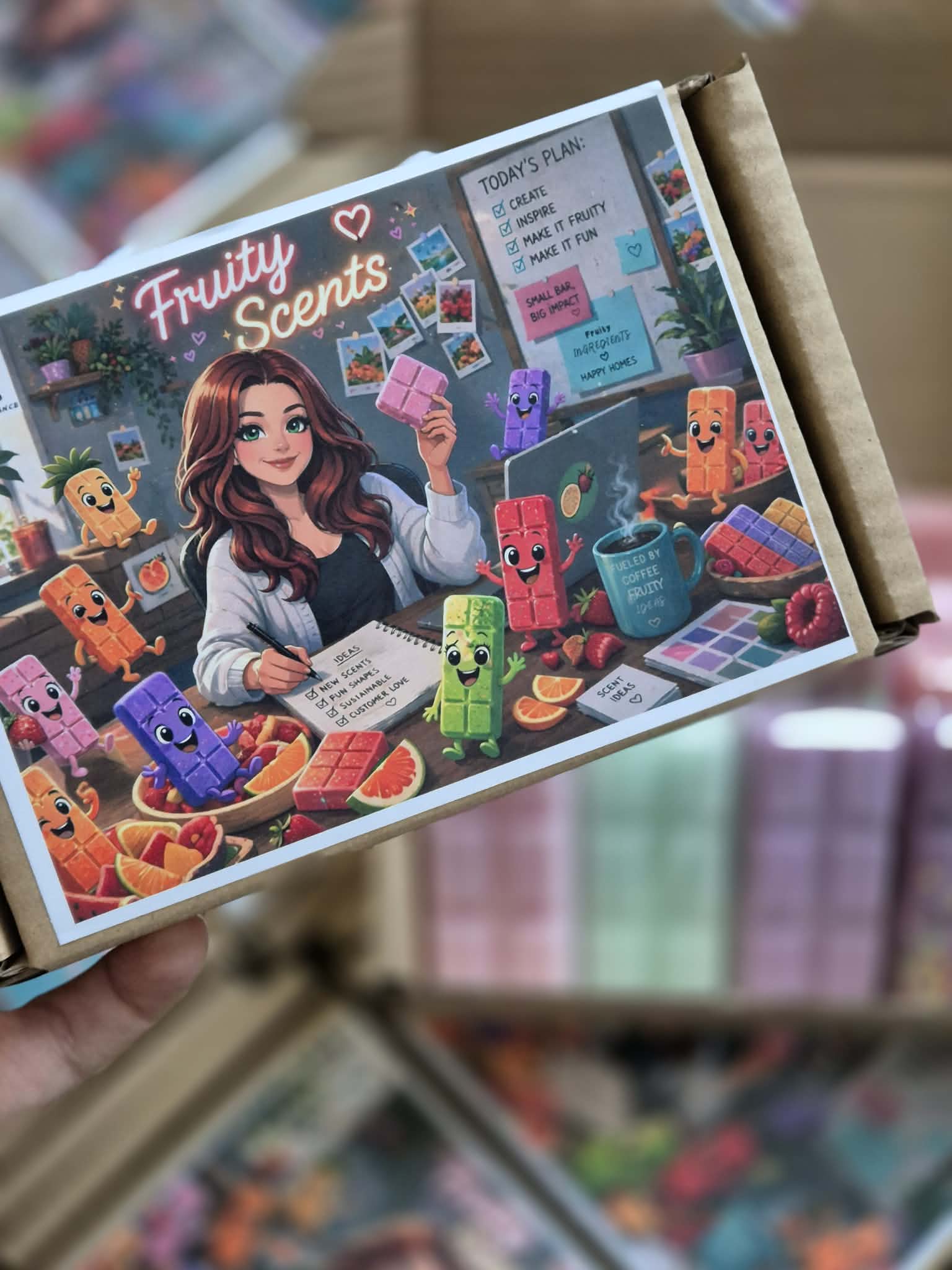 15 scent small snap bar box - Fruity Scents