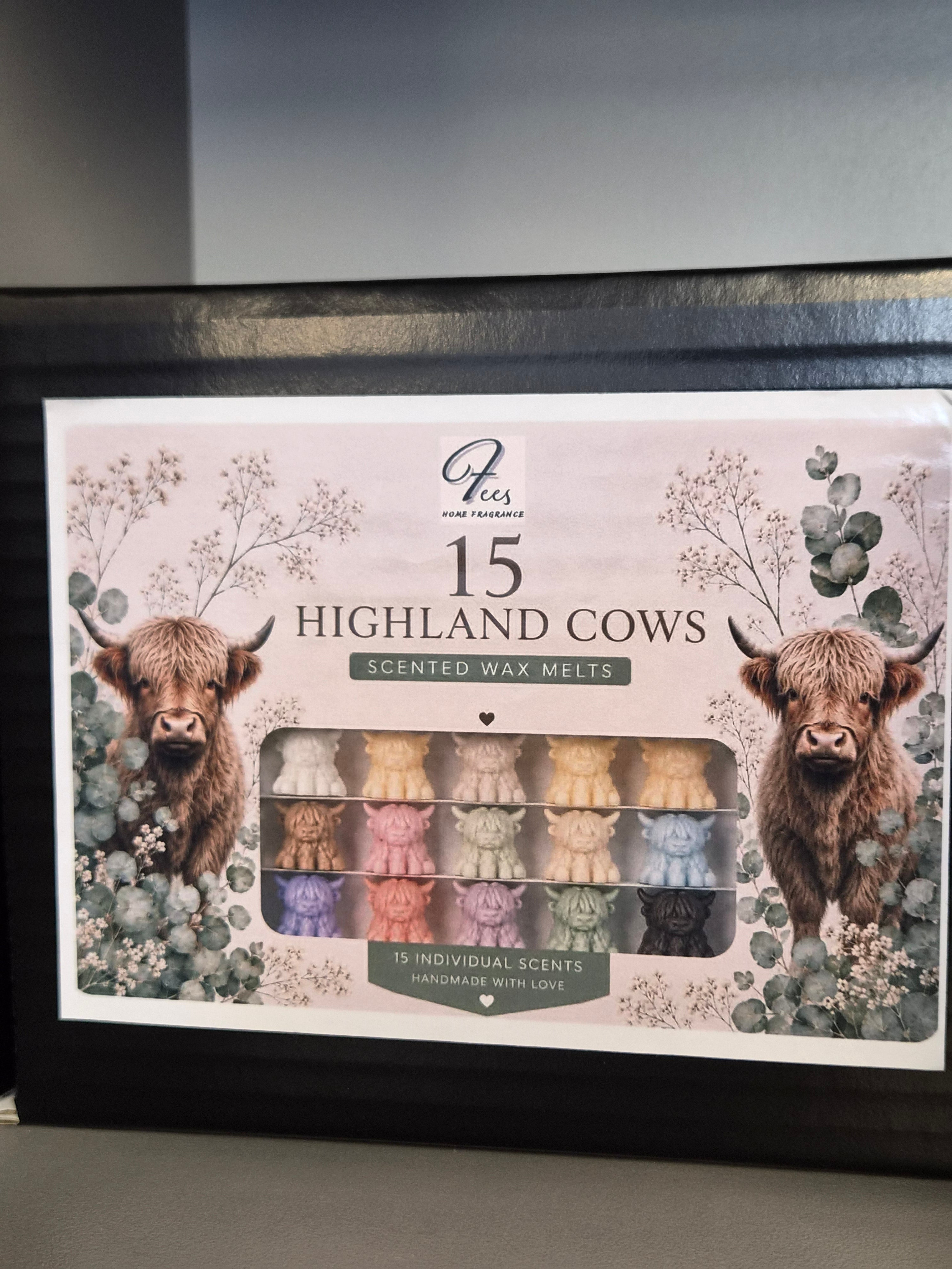 Fees Home Fragrance - Highland cow wax melt 15 scent Bundle